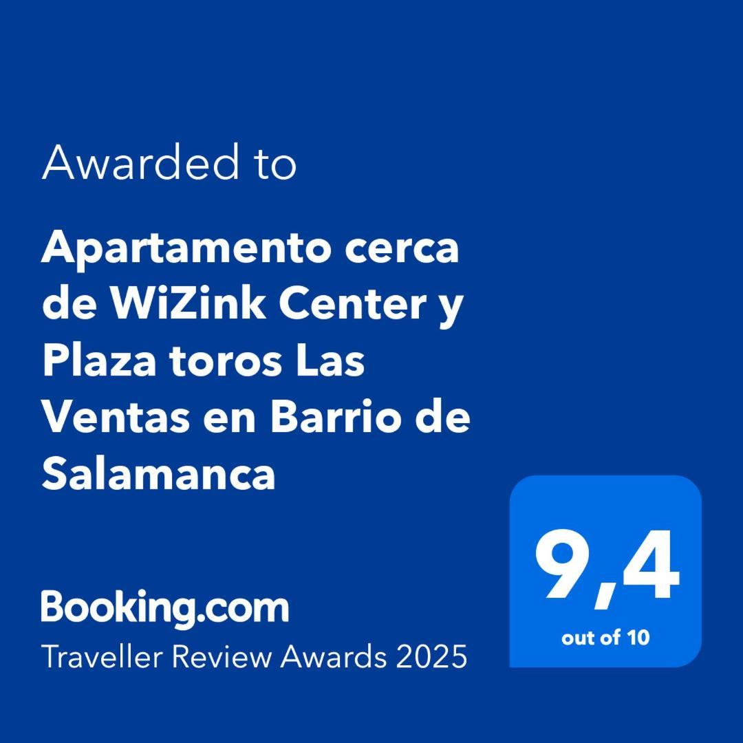 Apartamento Cerca Wizink Center Movistar Arena Y Plaza Toros Las Ventas En Barrio De Salamanca Madrid Exteriör bild